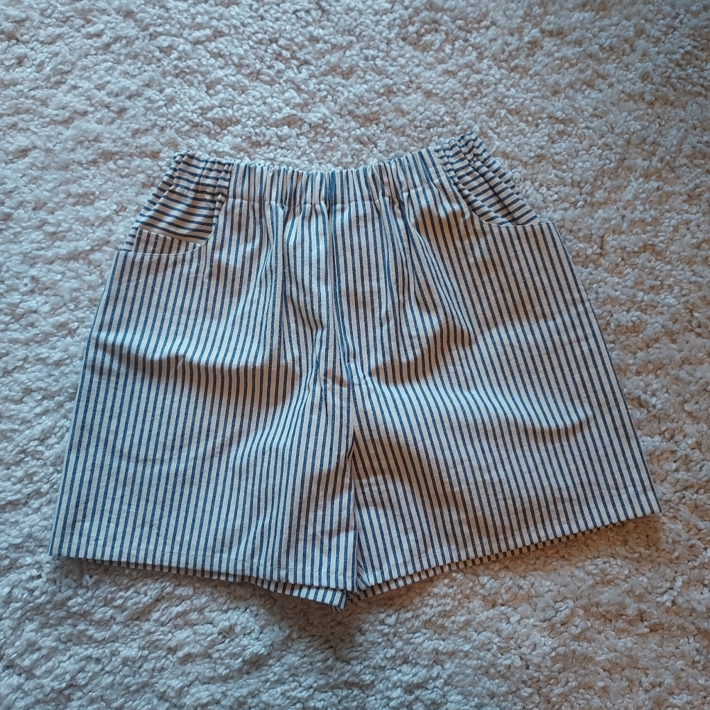 Myrtle LA Claire Shorts Stripe Cotton S
